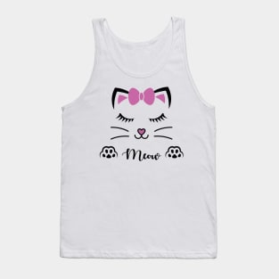 Meow Cat Tank Top